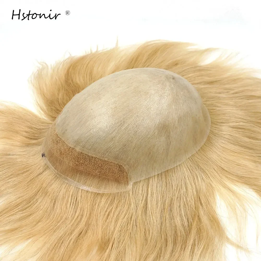 Hstonir Blond Wig For Man Indian Remy Hair Lace Front Pelucas Prosthetic Hair System Men Accessorie Toupee 100 % Human Hair H091
Hstonir Blond Wig For Man Indian Remy Hair Lace Front Pelucas Prosthetic Hair System Men Accessorie Toupee 100 % Human Hair H091