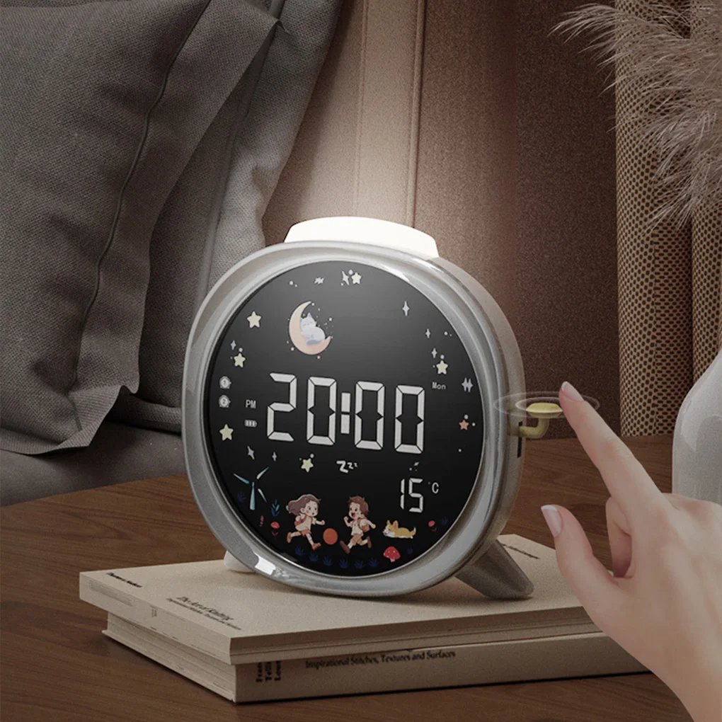 Creative Desktop Alarm Clock Digital Clock Student Luminous LED Smart Digital Temperature Timer Cute Bedroom Table Desk Decor
Creative Desktop Alarm Clock Digital Clock Student Luminous LED Smart Digital Temperature Timer Cute Bedroom Table Desk Decor