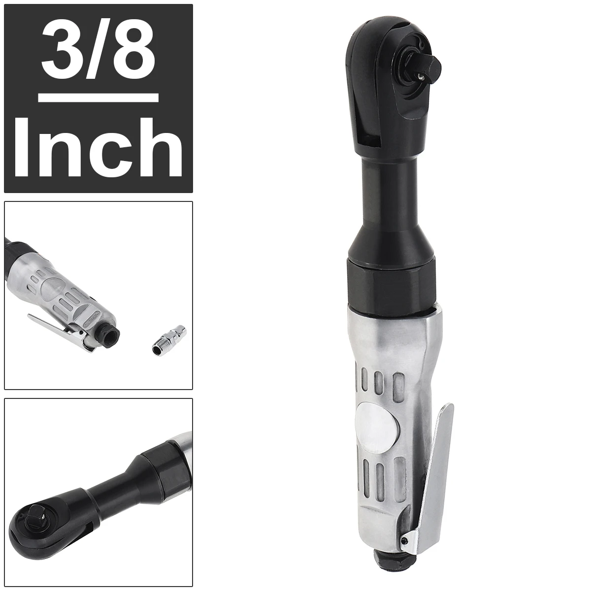 Pneumatic Wrench 1/2 or 3/8 Inch Air Ratchet Wrench 85N.M Pneumatic Tools Spanners Air Tools with Japan Connector
Pneumatic Wrench 1/2 or 3/8 Inch Air Ratchet Wrench 85N.M Pneumatic Tools Spanners Air Tools with Japan Connector