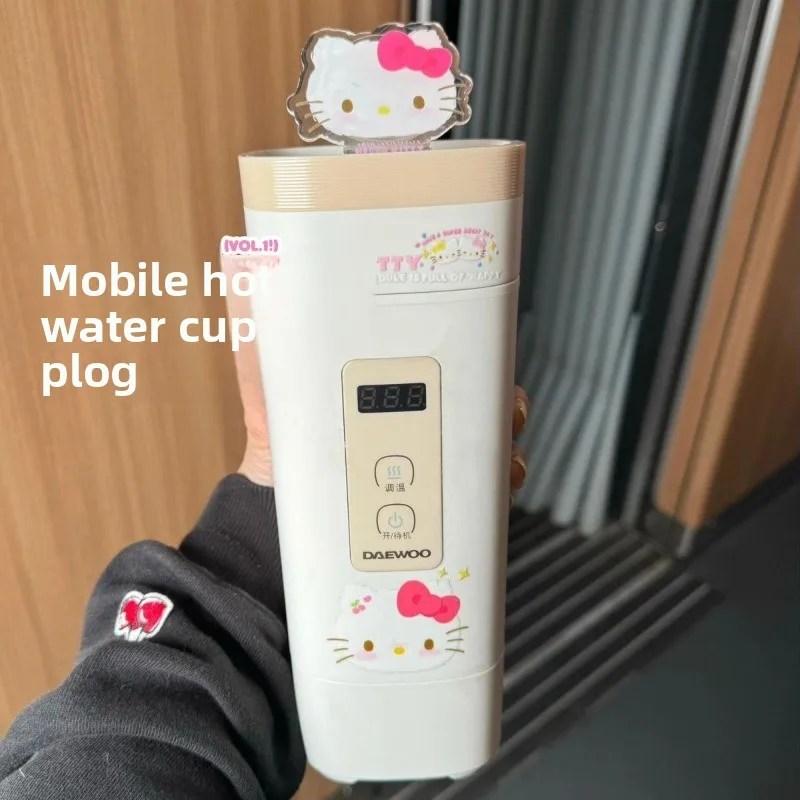 Cute Hello Kitty portable kettle, essential for travel, foldable kettle, constant temperature, heat preservation, holiday gift
Cute Hello Kitty portable kettle, essential for travel, foldable kettle, constant temperature, heat preservation, holiday gift