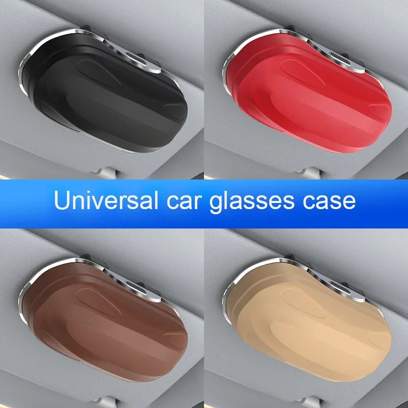 Universal Car ABS Glasses Clip Case Sunglasses Storage Box Glasses Holder Sun Visor Thickness Receipt Box Interior Accessories
Universal Car ABS Glasses Clip Case Sunglasses Storage Box Glasses Holder Sun Visor Thickness Receipt Box Interior Accessories