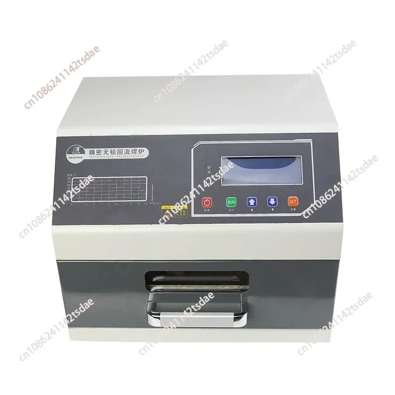Промышленная настольная печь для пайки SMD ZB2520HL 1600 Вт, безсвинцовая, с циркуляцией горячего воздуха, для печатных плат
Промышленная настольная печь для пайки SMD ZB2520HL 1600 Вт, безсвинцовая, с циркуляцией горячего воздуха, для печатных плат
