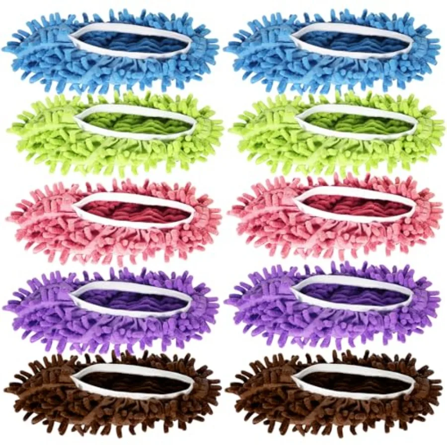 Mop Slippers Shoes 5 Pairs 10 Pieces Reusable Microfiber Cleaning Slippers for Floor Cleaning Washable Dust Mop Shoe Covers for
Mop Slippers Shoes 5 Pairs 10 Pieces Reusable Microfiber Cleaning Slippers for Floor Cleaning Washable Dust Mop Shoe Covers for