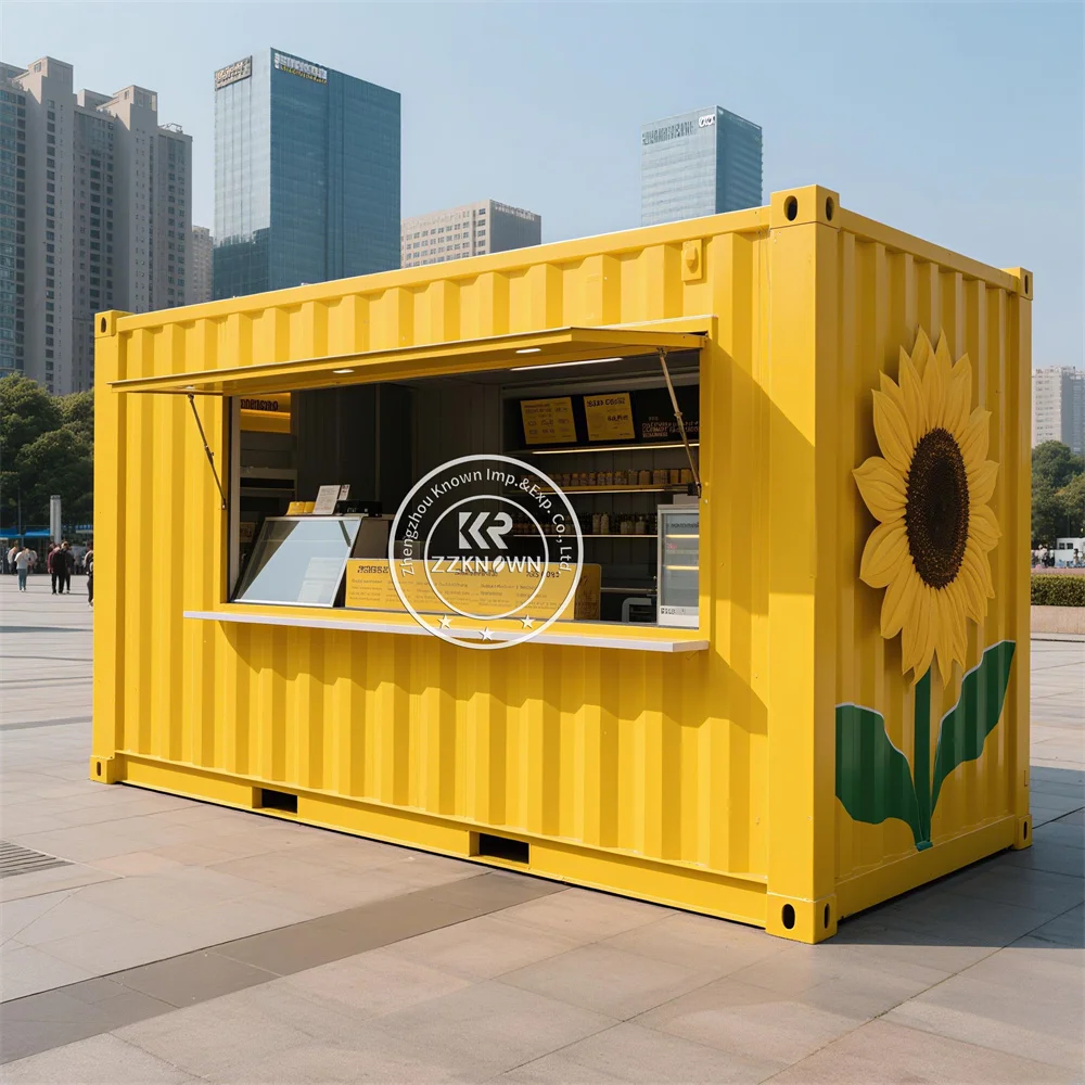 Outdoor Container Restaurant Full Kitchen Mobile Cafe Kiosk Prefabricated Container Bar Mobile Kitchen Coffee Shop Bar For Sale
Outdoor Container Restaurant Full Kitchen Mobile Cafe Kiosk Prefabricated Container Bar Mobile Kitchen Coffee Shop Bar For Sale