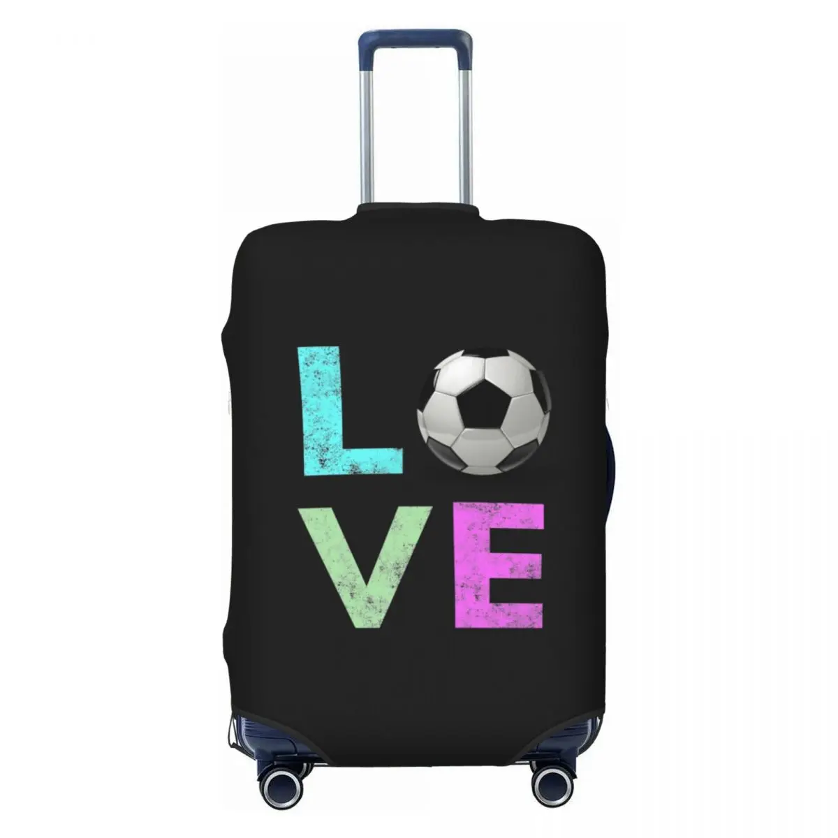 Custom I Love Soccer Suitcase Cover Dust Proof Sport Luggage Protective Covers for 18-32 inch
Custom I Love Soccer Suitcase Cover Dust Proof Sport Luggage Protective Covers for 18-32 inch
