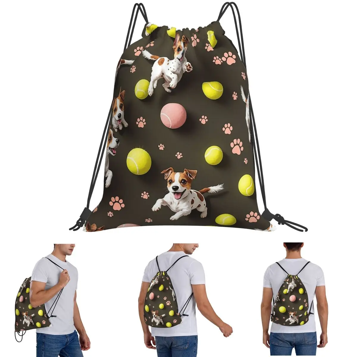Jack Russell Terrier Dog Backpacks Fashion Drawstring Bags Sports Bag Book Bags for Man Woman School
Jack Russell Terrier Dog Backpacks Fashion Drawstring Bags Sports Bag Book Bags for Man Woman School