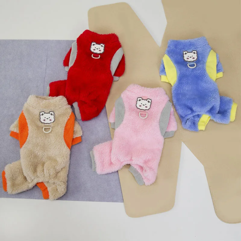 NEWEST Dog Clothes Winter Long Plush Costume Pullover Overalls Suit Dachshund Poodle Shih Tzu Pet Supplies Puppy Romper Jumpsuit
NEWEST Dog Clothes Winter Long Plush Costume Pullover Overalls Suit Dachshund Poodle Shih Tzu Pet Supplies Puppy Romper Jumpsuit