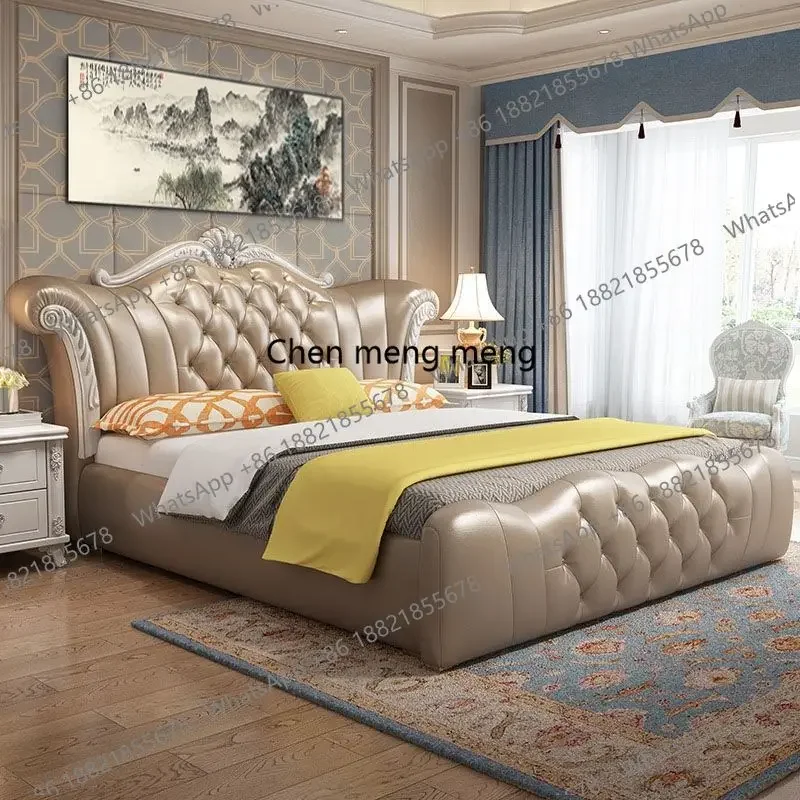 New arrive White Hotel Bed Creative Decoration Cloud Italian Fashion Comfortable Ergonomic Bed Professional Camas De Casal Home
New arrive White Hotel Bed Creative Decoration Cloud Italian Fashion Comfortable Ergonomic Bed Professional Camas De Casal Home