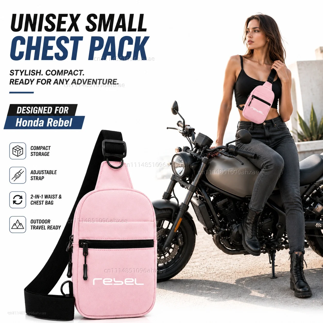 Motorcycle 2In1 Multi-functional Waist Bag Chest Bag Outdoor Travel Bag For Honda Rebel 300 Rebel 500 CMX Rebel300 Rebel500
Motorcycle 2In1 Multi-functional Waist Bag Chest Bag Outdoor Travel Bag For Honda Rebel 300 Rebel 500 CMX Rebel300 Rebel500