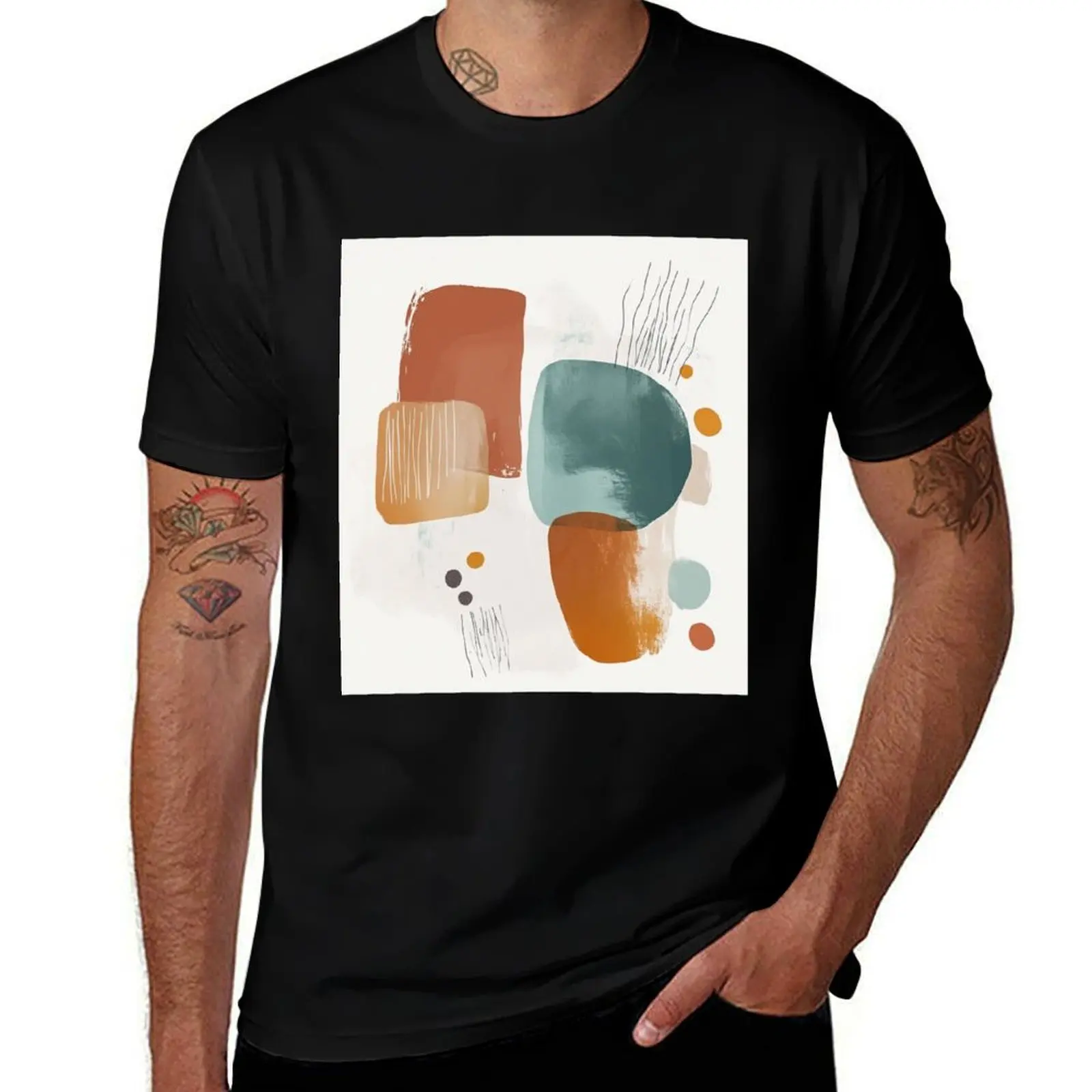 Colorful Boho Avant-Garde Monochrome Mid Century Art For Slow Living Vibes T-Shirt anime t shirts clothes shirts men
Colorful Boho Avant-Garde Monochrome Mid Century Art For Slow Living Vibes T-Shirt anime t shirts clothes shirts men