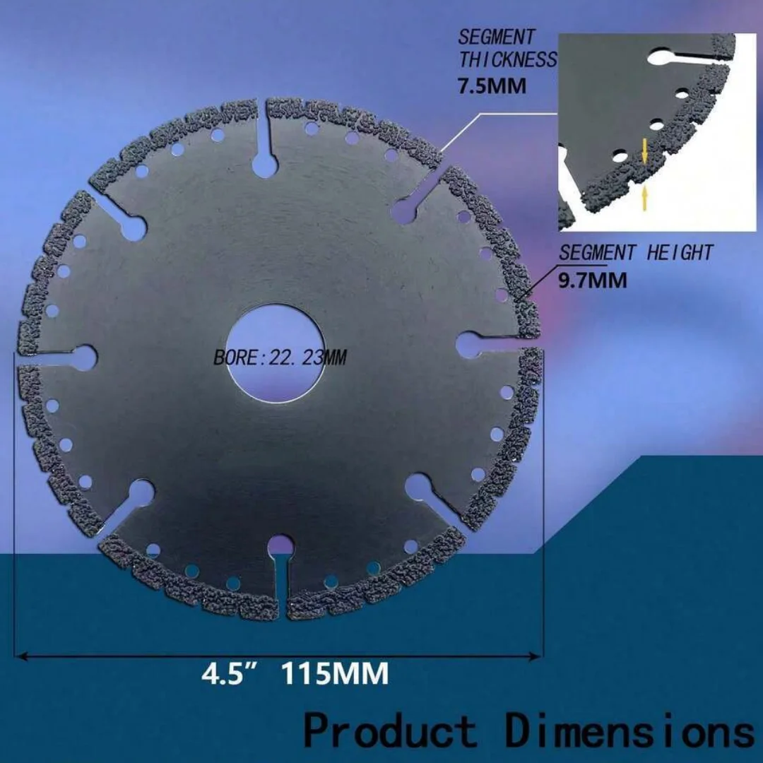 115mm Metal Cutting Blades - Sharp Discs For Steel, Aluminum, Concrete, Stone, Marble, Iron Cutting Disc
115mm Metal Cutting Blades - Sharp Discs For Steel, Aluminum, Concrete, Stone, Marble, Iron Cutting Disc