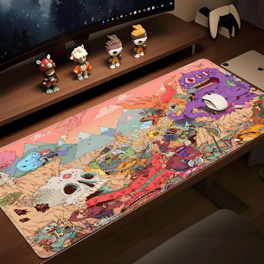 Psychedelic Adventure Design Mouse Pad Card Game Mat Large Computer OfficeHYBXAXC XXL Non-slip for Cards Trading Desk Mats
Psychedelic Adventure Design Mouse Pad Card Game Mat Large Computer OfficeHYBXAXC XXL Non-slip for Cards Trading Desk Mats