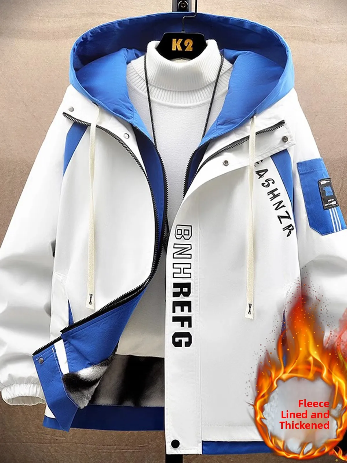 Мужская куртка Thiened Fce, весенне-осенняя модная молодежная спецодежда, пальто для школьников, повседневное свободное пальто на молнии
Мужская куртка Thiened Fce, весенне-осенняя модная молодежная спецодежда, пальто для школьников, повседневное свободное пальто на молнии