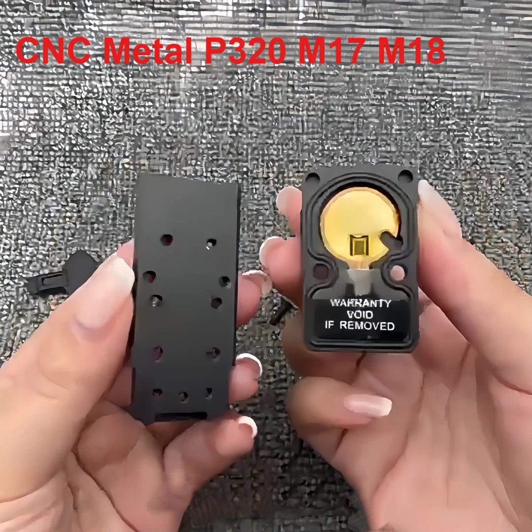 Тактическая металлическая пластина с ЧПУ P320 M17 M18, основание для крепления заднего прицела, подходит для SIG RnnR S * O, универсальные аксессуары для пистолета с красной точкой
Тактическая металлическая пластина с ЧПУ P320 M17 M18, основание для крепления заднего прицела, подходит для SIG RnnR S * O, универсальные аксессуары для пистолета с красной точкой