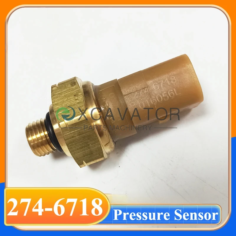 Oil Pressure Sensor 274-6718 2746718 For E345 E349 E320 Excavator Spare Parts 345C 345D 349D 320D
Oil Pressure Sensor 274-6718 2746718 For E345 E349 E320 Excavator Spare Parts 345C 345D 349D 320D