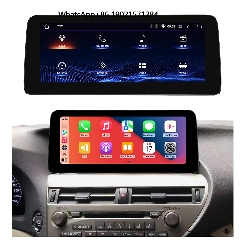 12.3" Android 13 Wireless Carplay Screen Auto Radio Multimedia Navigation GPS DVD Player Lexus Rx Series RX350 RX450 2009 -2014
12.3" Android 13 Wireless Carplay Screen Auto Radio Multimedia Navigation GPS DVD Player Lexus Rx Series RX350 RX450 2009 -2014