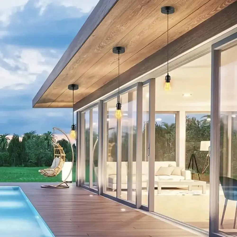 E27 Screw-type Lamp Holder Pendant Lighting 1m / 1.5m Lamp Shade DIY Installation Ceiling Light Base Light Pendant Fitting
E27 Screw-type Lamp Holder Pendant Lighting 1m / 1.5m Lamp Shade DIY Installation Ceiling Light Base Light Pendant Fitting