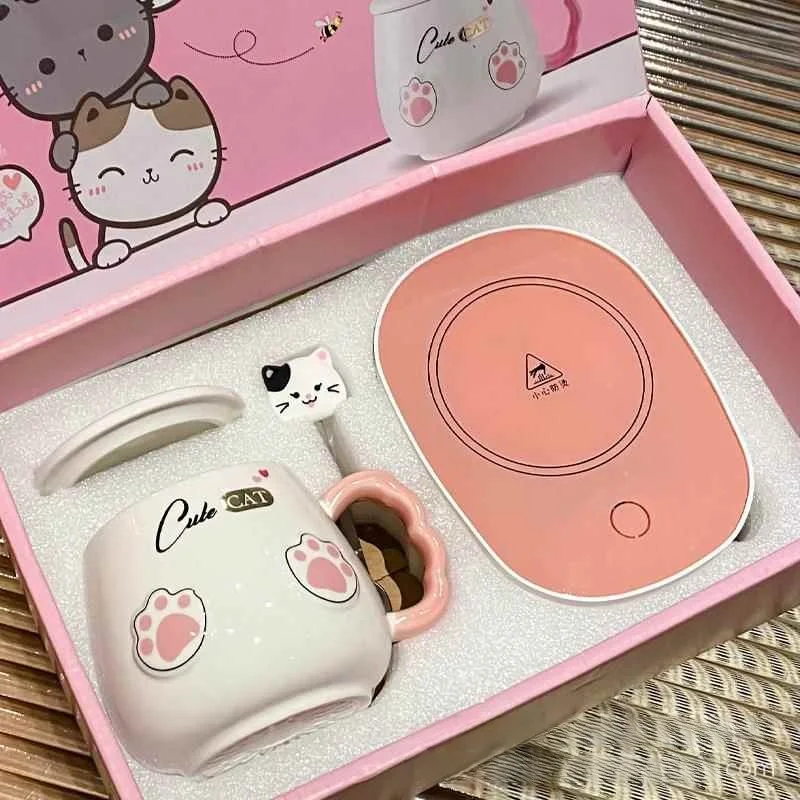 Creative Ceramic Themed Mugs with Spoon Office Use Water Cups Warm Constant Temperature New Model 238 Dining Utensils
Creative Ceramic Themed Mugs with Spoon Office Use Water Cups Warm Constant Temperature New Model 238 Dining Utensils