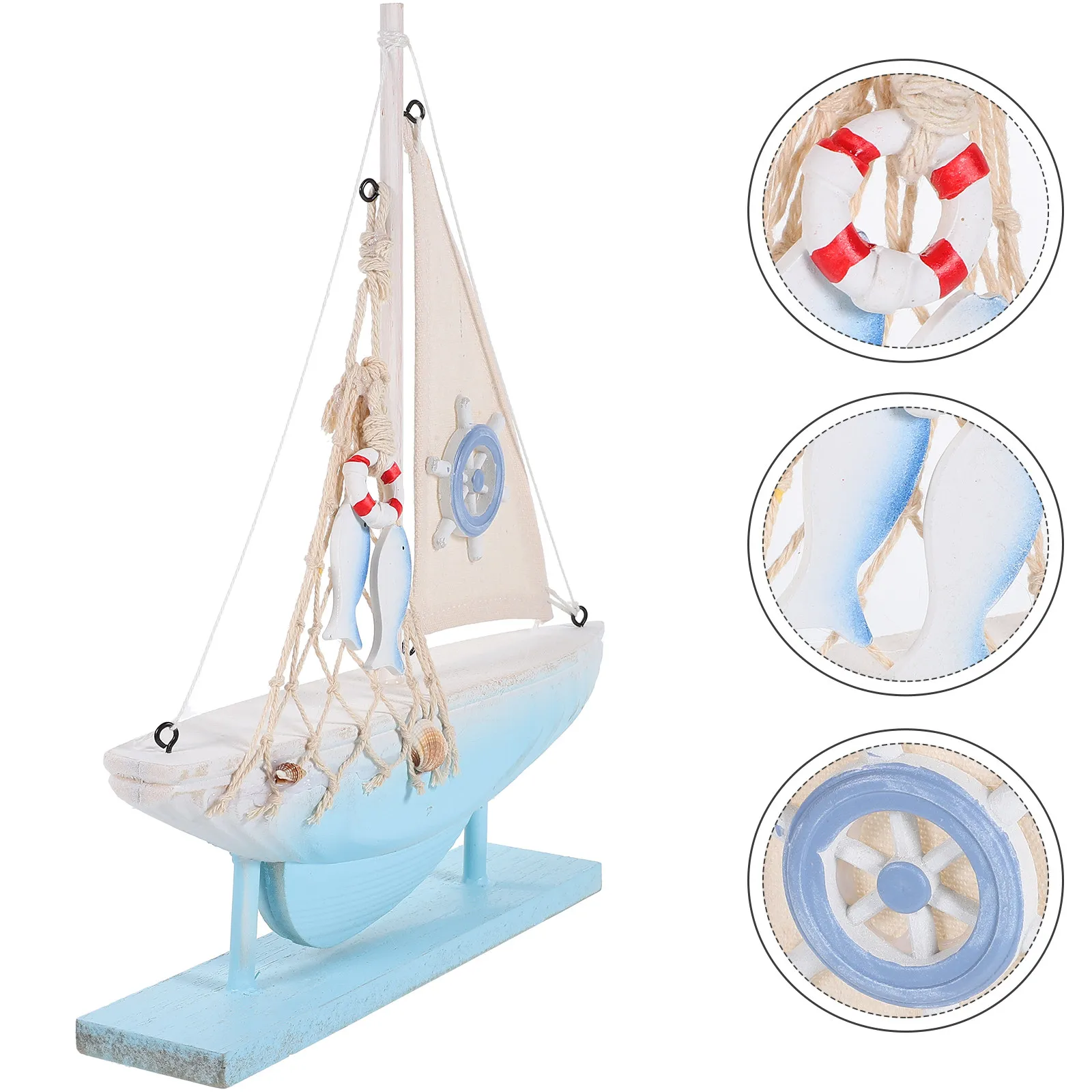 Wooden Sailboat Decor Mediterranean Style Nautical Home Office Living Room Bedroom Desktop Decoration Coastal Theme Party
Wooden Sailboat Decor Mediterranean Style Nautical Home Office Living Room Bedroom Desktop Decoration Coastal Theme Party