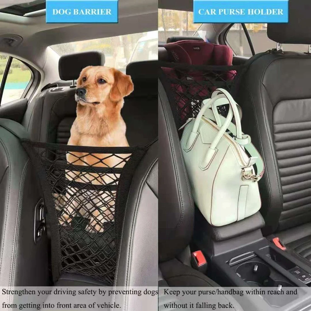 1PC Universal Mesh Car Storage Net Bag Seat Back Stowing Tidying Hanger Trunk Hooks String Kit Multi-Layer Car Storage Organizer
1PC Universal Mesh Car Storage Net Bag Seat Back Stowing Tidying Hanger Trunk Hooks String Kit Multi-Layer Car Storage Organizer