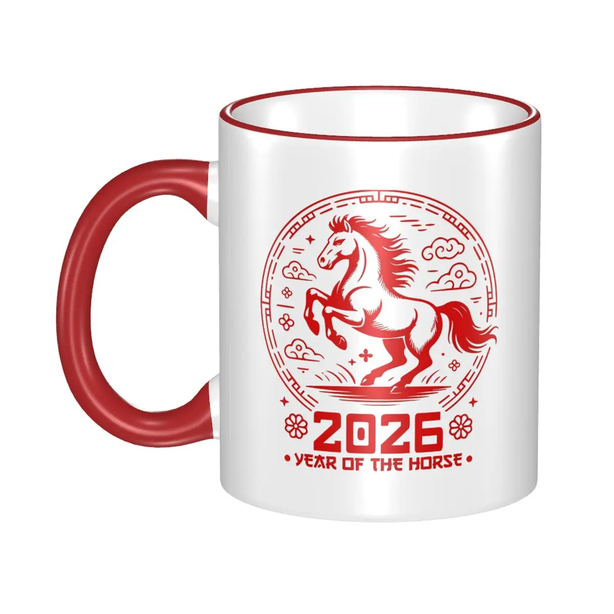 Year Of The Horse 2026 - Chinese New Year Gift Mug for Woman Man Funny Tea Cup Present for Office
Year Of The Horse 2026 - Chinese New Year Gift Mug for Woman Man Funny Tea Cup Present for Office