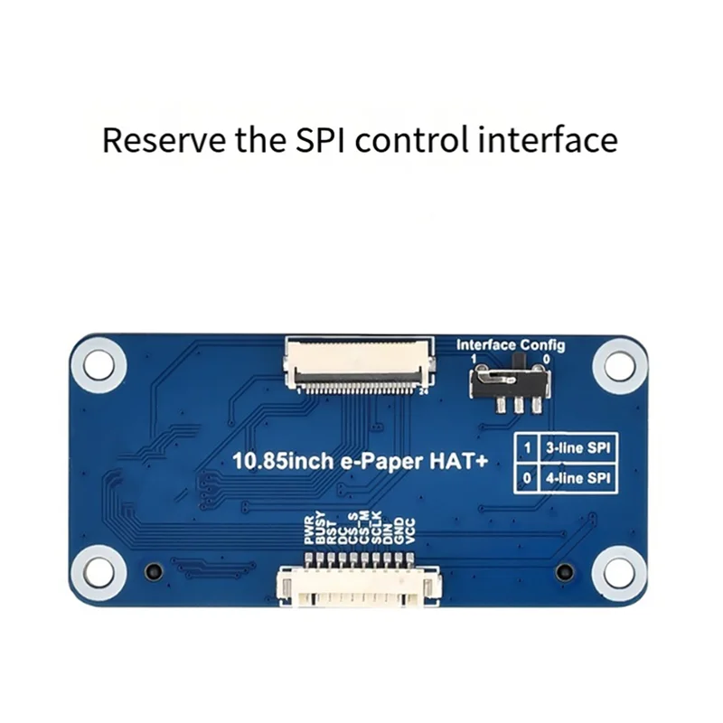 Exquisite-For Raspberry Pi 10.85Inch E-Paper Display HAT SPI Interface High-Resolution 1360X 480 Lightweight &Low Power Consumpt
Exquisite-For Raspberry Pi 10.85Inch E-Paper Display HAT SPI Interface High-Resolution 1360X 480 Lightweight &Low Power Consumpt