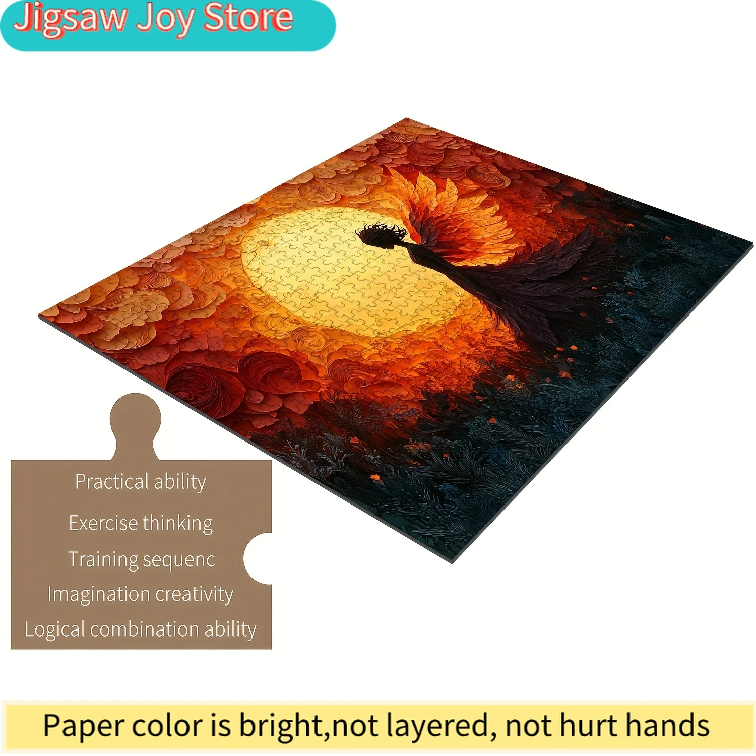 Wings of the Dawn Wooden Jigsaw Puzzle for & Families - Intermediate Challenge with Vibrant Artwork, Portable & Scratch-Resis
Wings of the Dawn Wooden Jigsaw Puzzle for & Families - Intermediate Challenge with Vibrant Artwork, Portable & Scratch-Resis