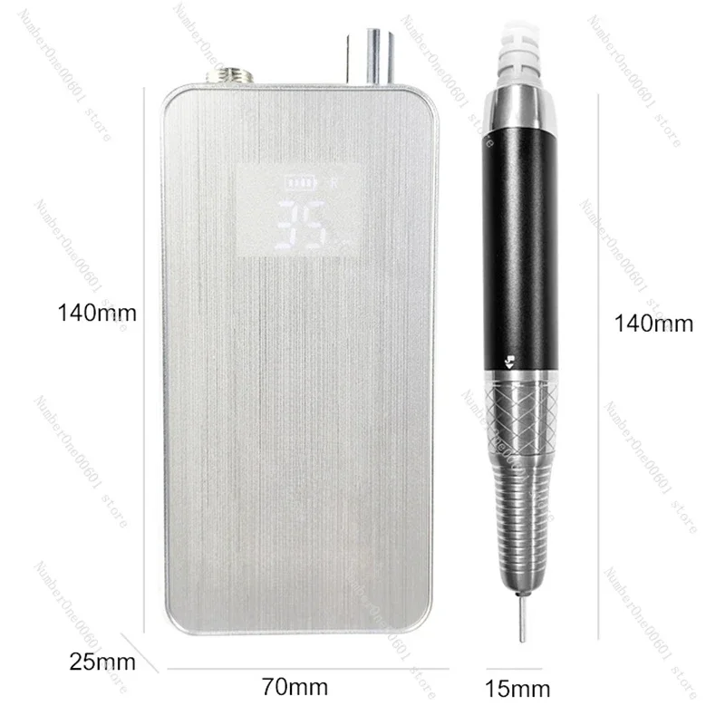 Nail Polisher Rechargeable Brushless Nail Remover, Portable Exfoliator and Manicure Machine
Nail Polisher Rechargeable Brushless Nail Remover, Portable Exfoliator and Manicure Machine