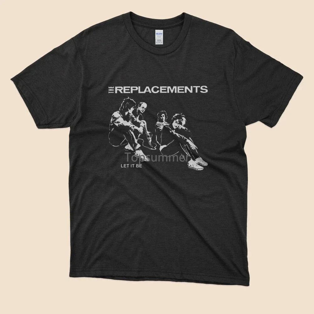 Ограниченная футболка The Replacements Let It Be Band с рок-альбомом, черная, размеры от S до 5Xl
Ограниченная футболка The Replacements Let It Be Band с рок-альбомом, черная, размеры от S до 5Xl