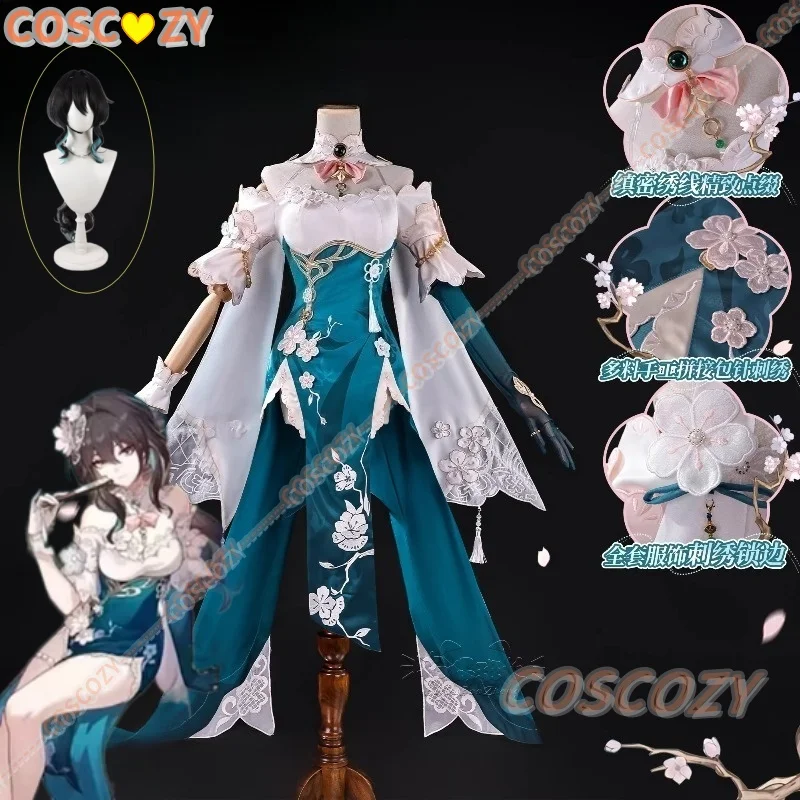 Game Cosplay Honkai: Star Rail-Ruan Mei Cosplay Costume Wig New Outfit Plumblossom Letter Cosplay Elegant Costume Full Set
Game Cosplay Honkai: Star Rail-Ruan Mei Cosplay Costume Wig New Outfit Plumblossom Letter Cosplay Elegant Costume Full Set