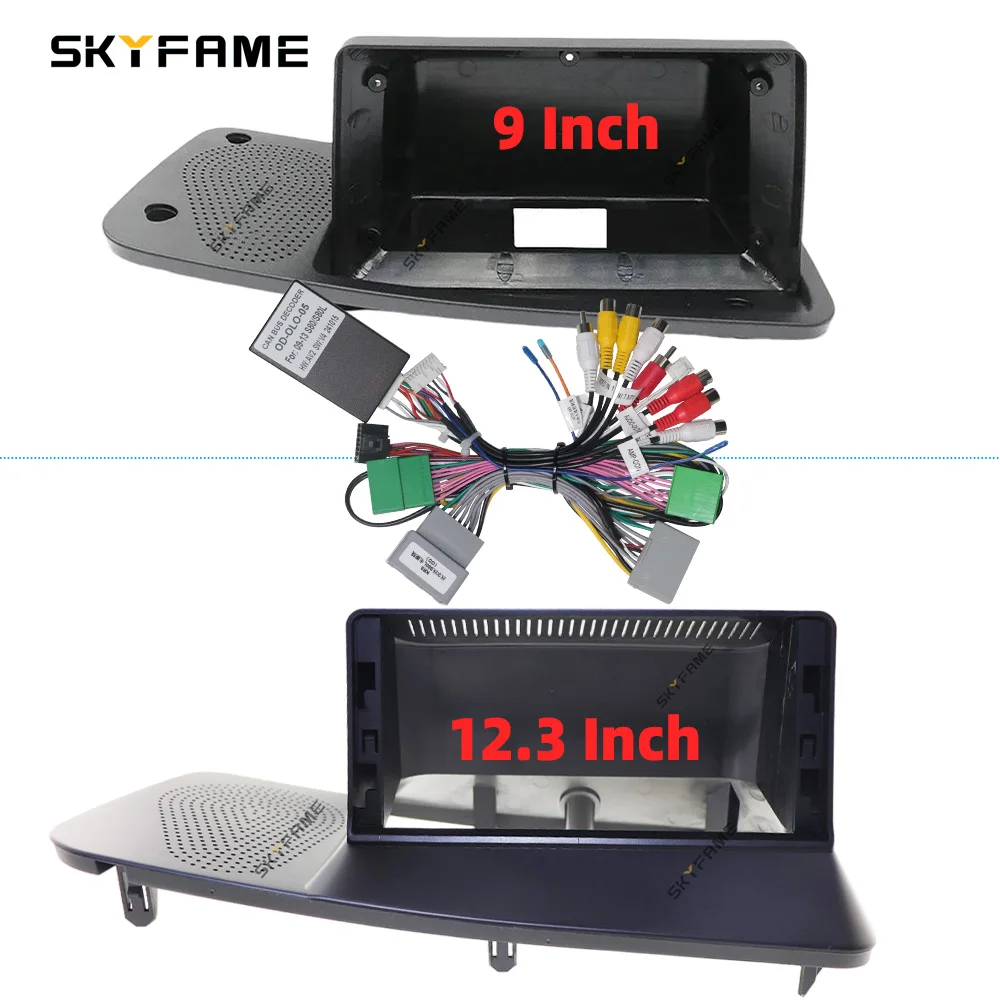 SKYFAME Car Fascia Frame Adapter Canbus Box Decoder Android Radio Dash Fitting Panel Kit For Volvo S80
SKYFAME Car Fascia Frame Adapter Canbus Box Decoder Android Radio Dash Fitting Panel Kit For Volvo S80