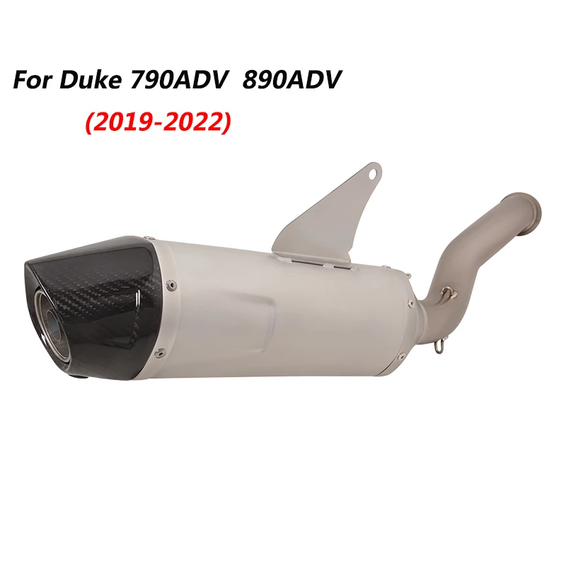 Slip On Motorcycle Mid Connect Tube Tail Link Pipe Stainless Steel Exhaust System Modified For Duke 790ADV 890ADV 2019-2022
Slip On Motorcycle Mid Connect Tube Tail Link Pipe Stainless Steel Exhaust System Modified For Duke 790ADV 890ADV 2019-2022