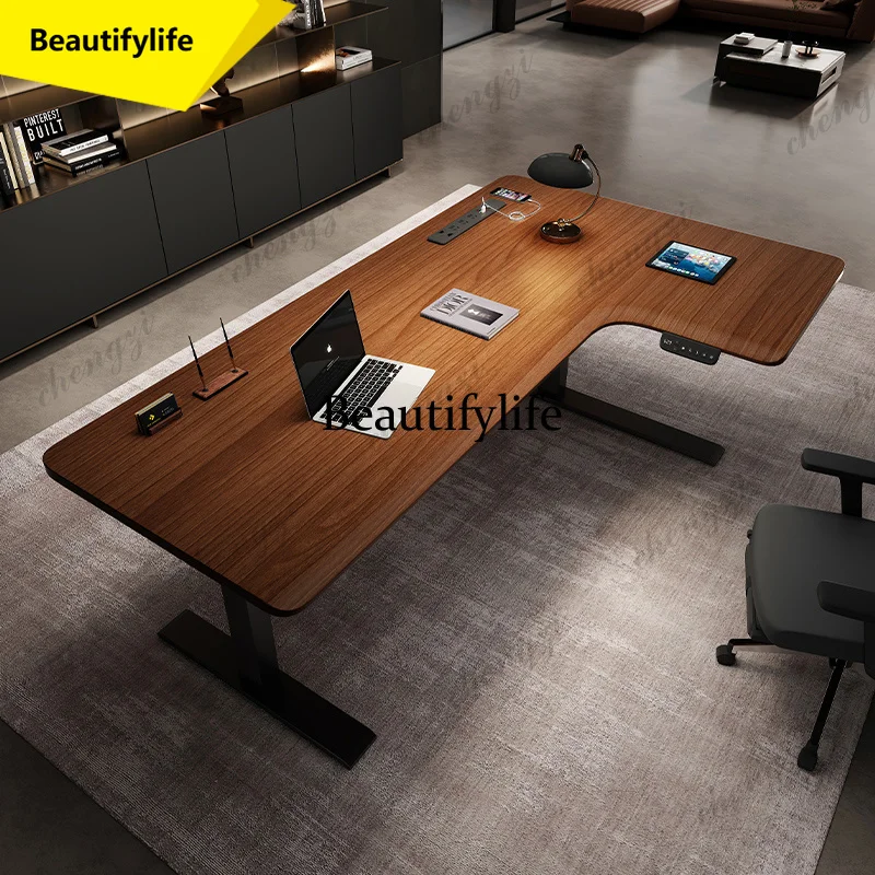 A17 Modern Electric Lift Desk Nordic Corner Desk L-shaped Solid Wood Computer Desks High-end Gaming Home Furniture Escritorio
A17 Modern Electric Lift Desk Nordic Corner Desk L-shaped Solid Wood Computer Desks High-end Gaming Home Furniture Escritorio