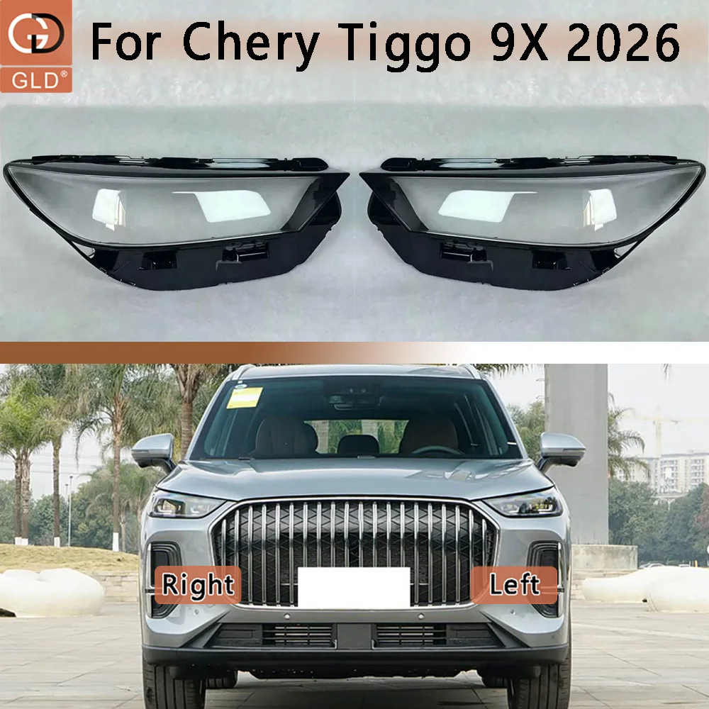 For Chery 2026 Tiggo 9X Front Headlight Cover Transparent Lamp Shade Headlamp Shell Lens Plexiglass Replace Original Lampshade
For Chery 2026 Tiggo 9X Front Headlight Cover Transparent Lamp Shade Headlamp Shell Lens Plexiglass Replace Original Lampshade