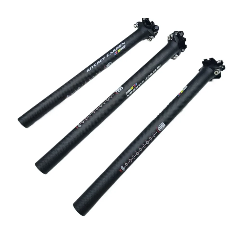 Carbon Fiber 3K Matte Highway MTB Seatpost 27.2/30.8/31.6MM-350/400mm Seatpost,Ultra-light seatpost tube for road bikes
Carbon Fiber 3K Matte Highway MTB Seatpost 27.2/30.8/31.6MM-350/400mm Seatpost,Ultra-light seatpost tube for road bikes