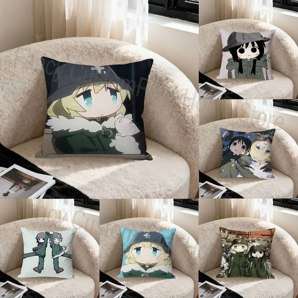 Comics G-Girls Last T-Tour Pillow Cases for Bedroom Living Room Sofa Home Decor Polyester Cushion Cover with Zipper
Comics G-Girls Last T-Tour Pillow Cases for Bedroom Living Room Sofa Home Decor Polyester Cushion Cover with Zipper
