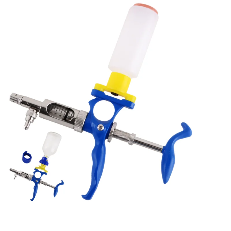 Continuous Syringe 126A Type Automatic Pig 5ML Injection Tools Adjustable Sheep Cattle Farming Animal Tools
Continuous Syringe 126A Type Automatic Pig 5ML Injection Tools Adjustable Sheep Cattle Farming Animal Tools