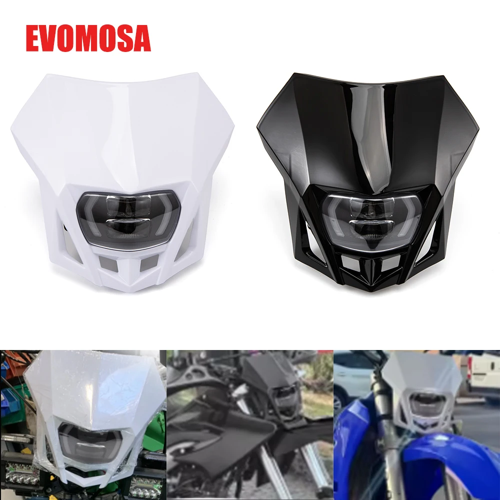 Headlight Assembly For YAMAHA WR250F WR450F YZ 250F 450F For HONDA XR150 CRF230 CRF450 X/L/XR For KAWASAKI KLX230 KLX250 KLX450R
Headlight Assembly For YAMAHA WR250F WR450F YZ 250F 450F For HONDA XR150 CRF230 CRF450 X/L/XR For KAWASAKI KLX230 KLX250 KLX450R