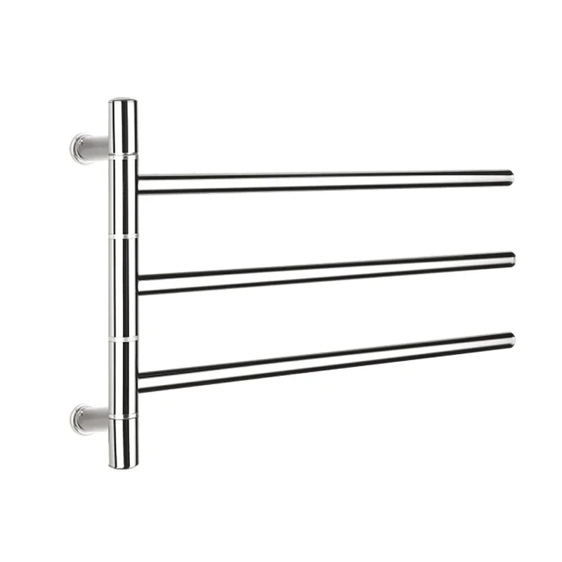 Stainless steel 304 bath towel rack bathroom 3 bar folding towel rack rotating towel rack
Stainless steel 304 bath towel rack bathroom 3 bar folding towel rack rotating towel rack