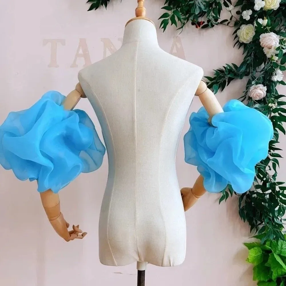 DIY Puffy Bridal Sleeves Organza Removeable Short Arm Sleeves Decorative Sleeves Dress Accessories
DIY Puffy Bridal Sleeves Organza Removeable Short Arm Sleeves Decorative Sleeves Dress Accessories