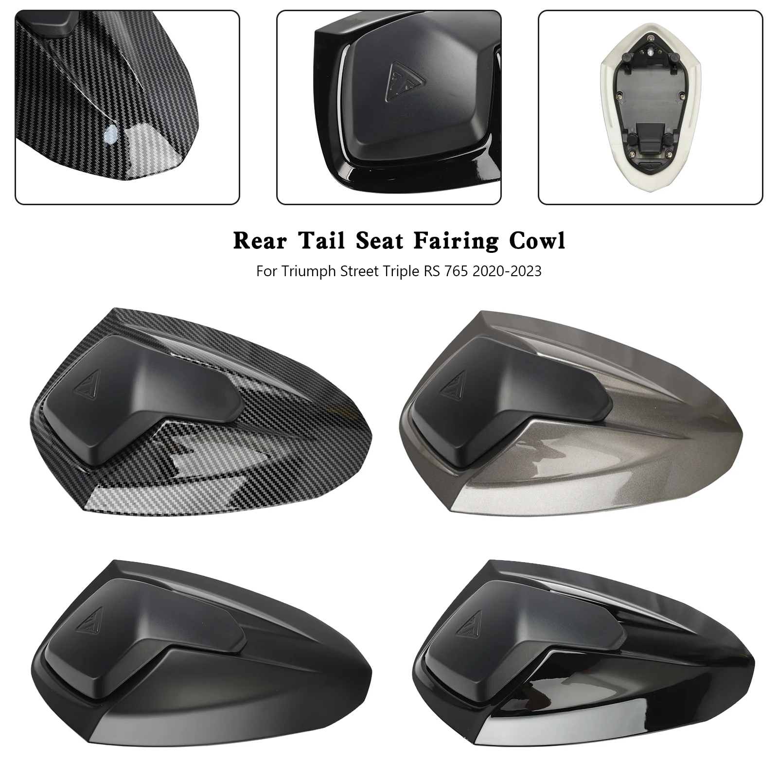 Rear Tail Seat Fairing Cowl Cover For Street Triple RS 765 2020 2021 2022 2023 2024 Hump Rear Seat Cover & Rear Tail Cover
Rear Tail Seat Fairing Cowl Cover For Street Triple RS 765 2020 2021 2022 2023 2024 Hump Rear Seat Cover & Rear Tail Cover