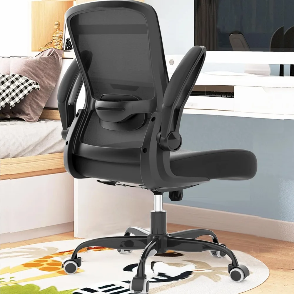 Office Chair, Comfy Desk Chair with Adjustable Lumbar Support, High Back Mesh Ergonomic Computer Chair
Office Chair, Comfy Desk Chair with Adjustable Lumbar Support, High Back Mesh Ergonomic Computer Chair