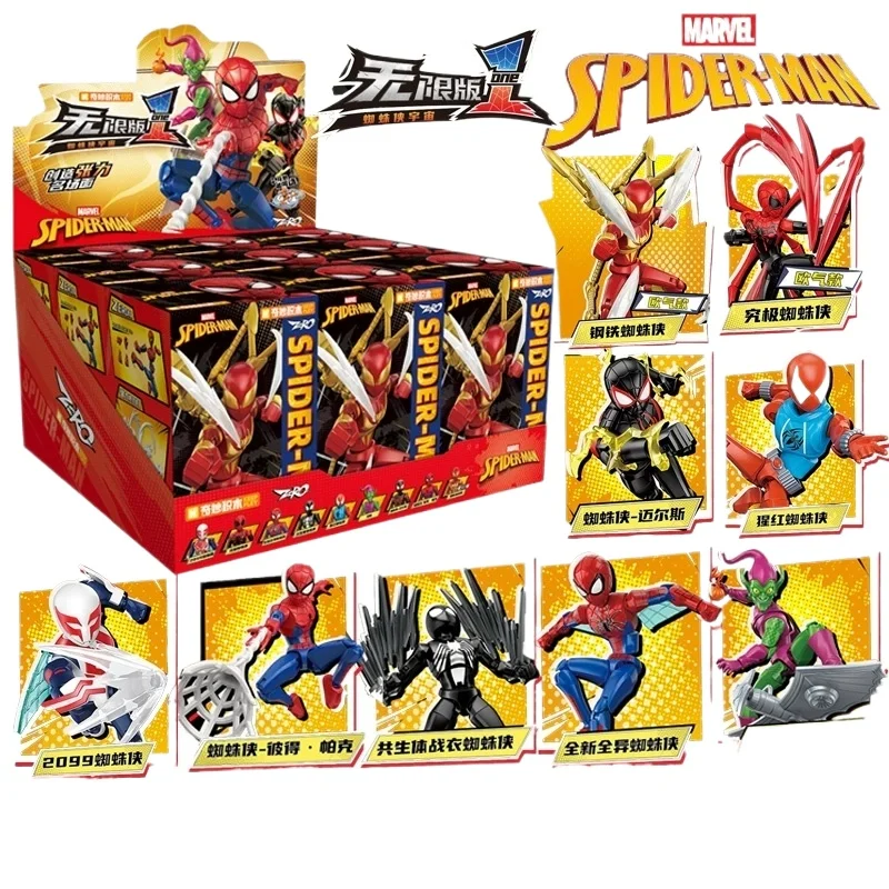 New Marvel Spider-Man Unlimited Edition Assembled Blind Box Building Block Action Figure Model Kids Toy Collection Birthday Gift
New Marvel Spider-Man Unlimited Edition Assembled Blind Box Building Block Action Figure Model Kids Toy Collection Birthday Gift