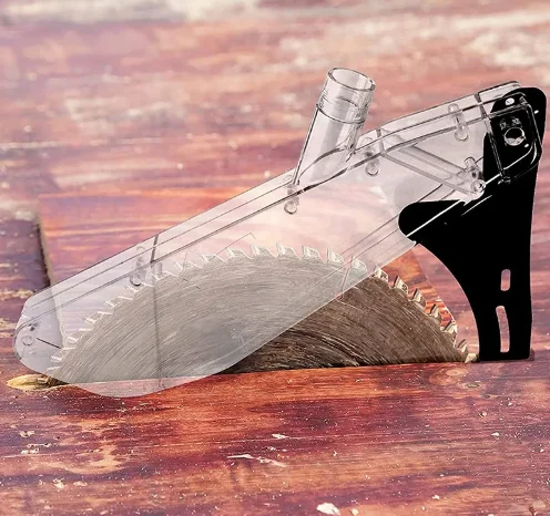 7-12-дюймовая защита для настольной пилы с защитой от пыли для безопасности деревообработки
7-12-дюймовая защита для настольной пилы с защитой от пыли для безопасности деревообработки