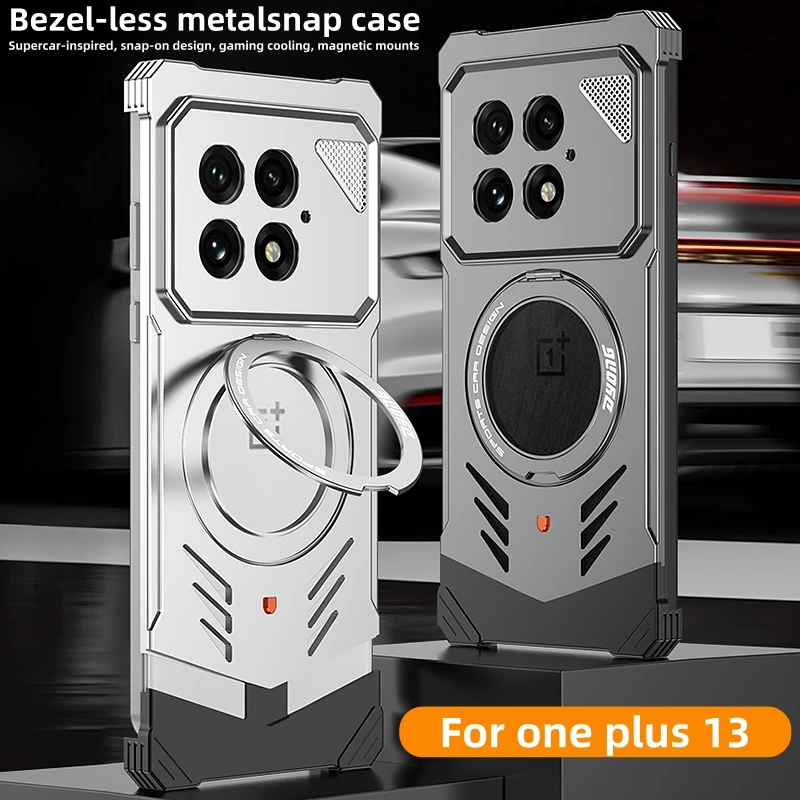 FOR NOE PLUS 13 1+13 Magnetic Safety Metal Shockproof Phone Case Aluminum Alloy Frame Magnetic Attachment Car 360° Stand P
FOR NOE PLUS 13 1+13 Magnetic Safety Metal Shockproof Phone Case Aluminum Alloy Frame Magnetic Attachment Car 360° Stand P