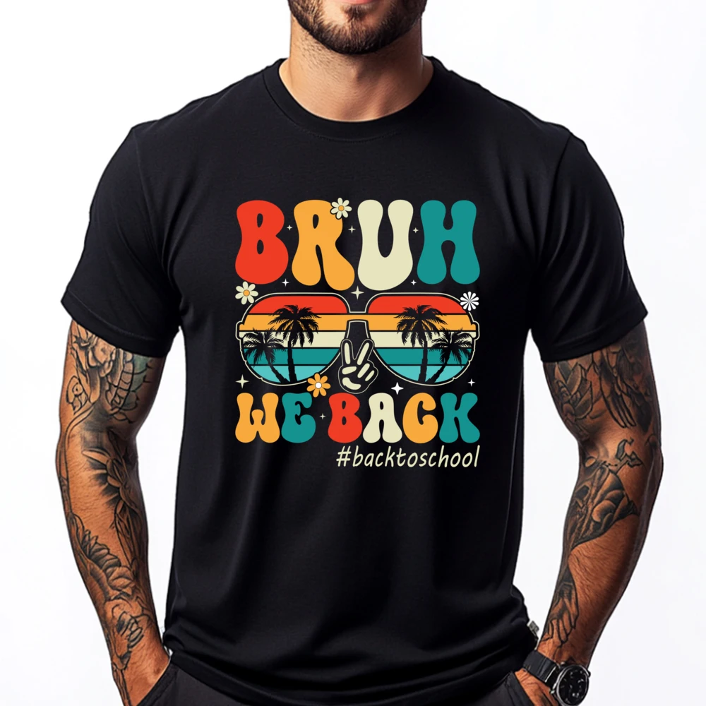 Bruh We Back Smile Face First Day Of School Pink Graphic Tees Comfortable T Shirts For Men Vintage Style
Bruh We Back Smile Face First Day Of School Pink Graphic Tees Comfortable T Shirts For Men Vintage Style