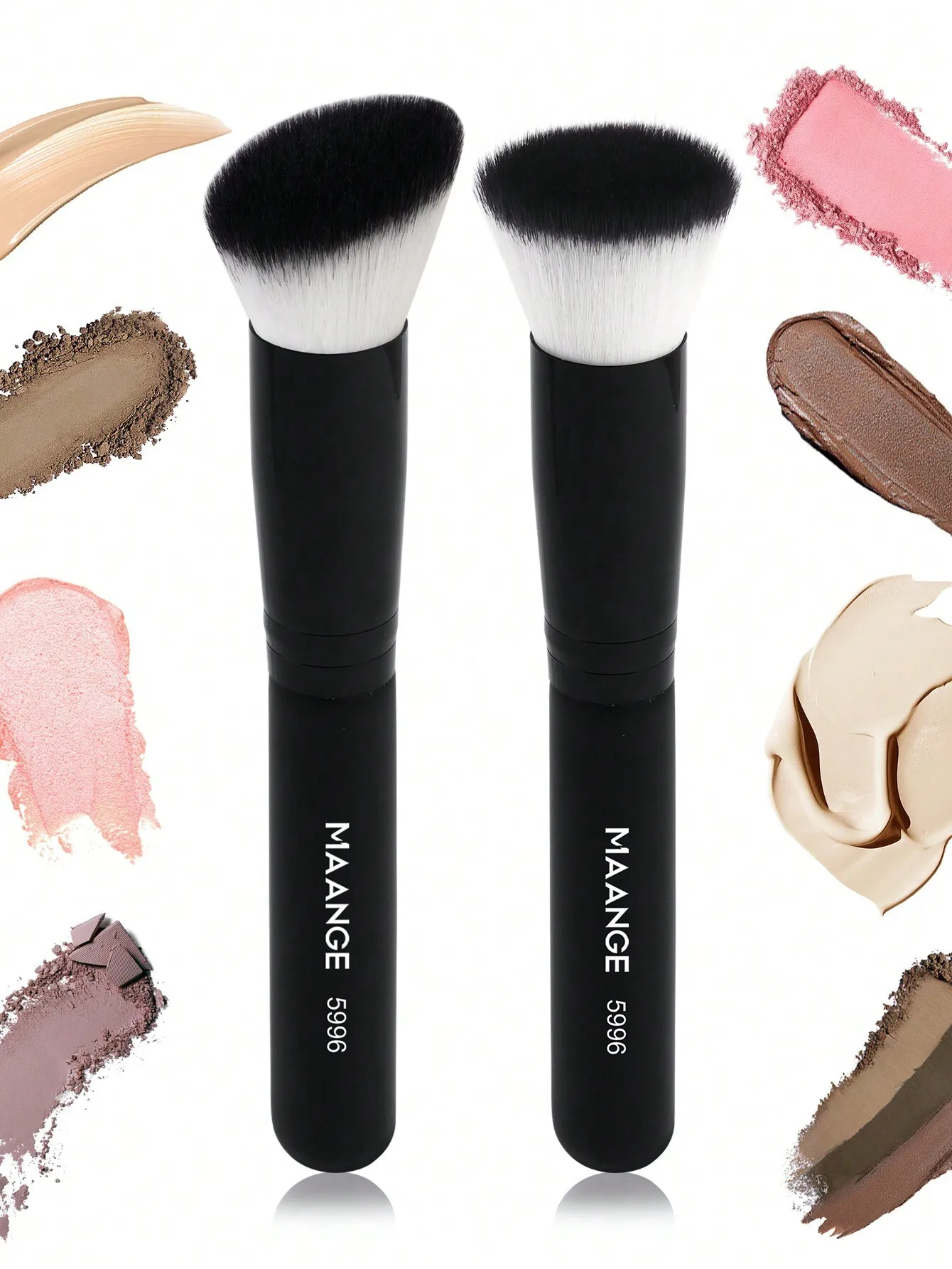 MAANGE 1pc Professional Facial Makeup Brush Loose Powder Brush Blush Brush Contour Brush Contouring Brush Makeup Tools For Daily Makeup On Face Kabuki Foundation Brush At Home Or On-The-Go Gift For Women & Girl
MAANGE 1pc Professional Facial Makeup Brush Loose Powder Brush Blush Brush Contour Brush Contouring Brush Makeup Tools For Daily Makeup On Face Kabuki Foundation Brush At Home Or On-The-Go Gift For Women & Girl