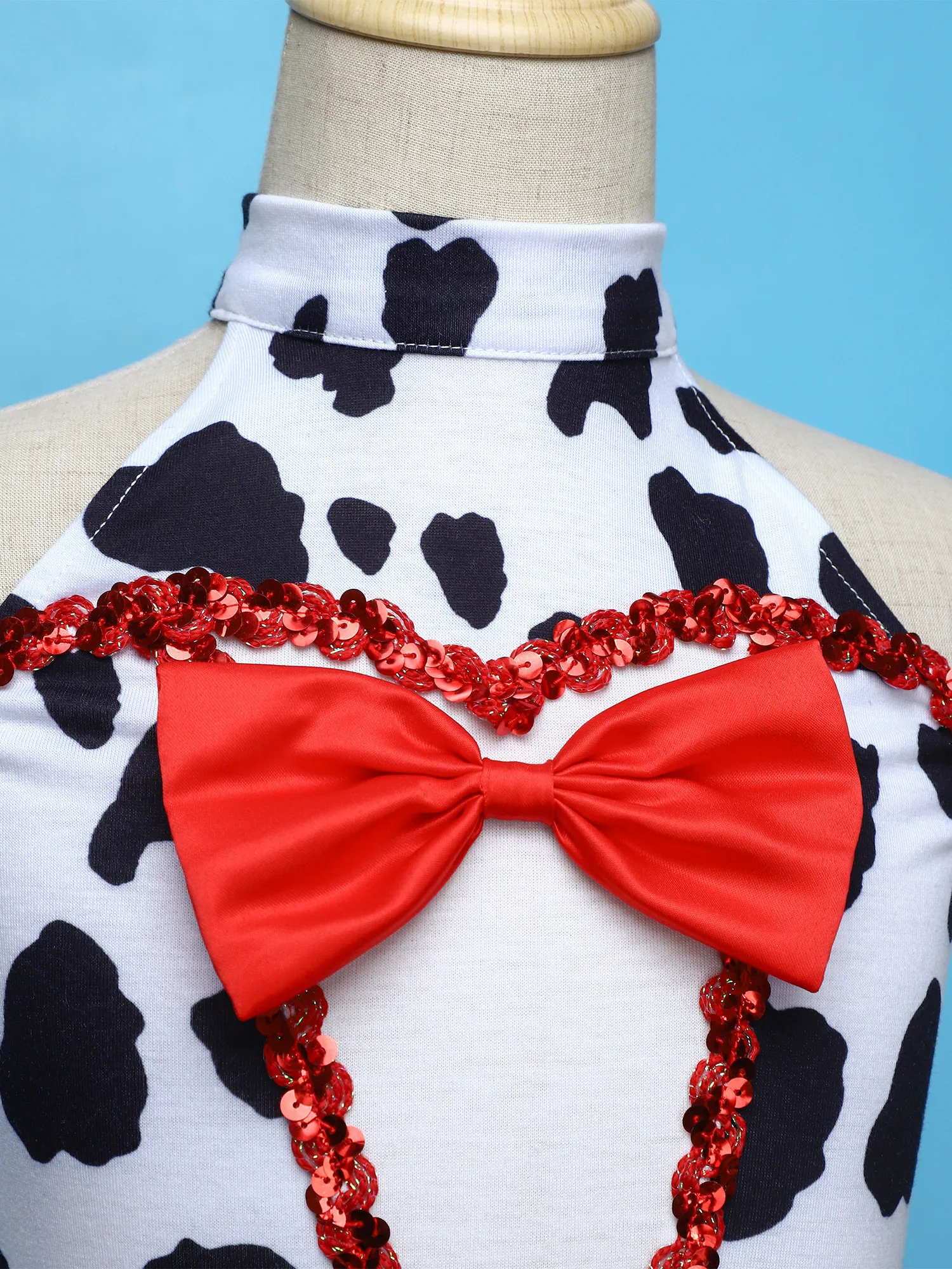 Kids Girls Ballet Dance Tutu Dress Sleeveless Sequins Cow Figure Skating Gymnastics Leotard Halloween Carnival Dalmatian Costume
Kids Girls Ballet Dance Tutu Dress Sleeveless Sequins Cow Figure Skating Gymnastics Leotard Halloween Carnival Dalmatian Costume