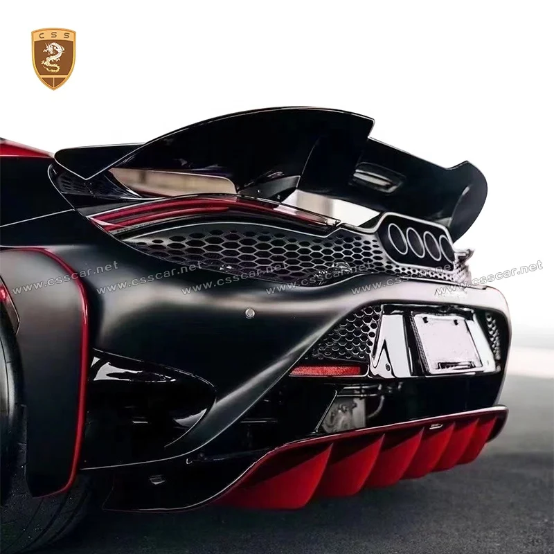 Modified Parts High-Level Carbon Fiber 765LT Car Spoiler Rear Wing For McLaren 720s
Modified Parts High-Level Carbon Fiber 765LT Car Spoiler Rear Wing For McLaren 720s