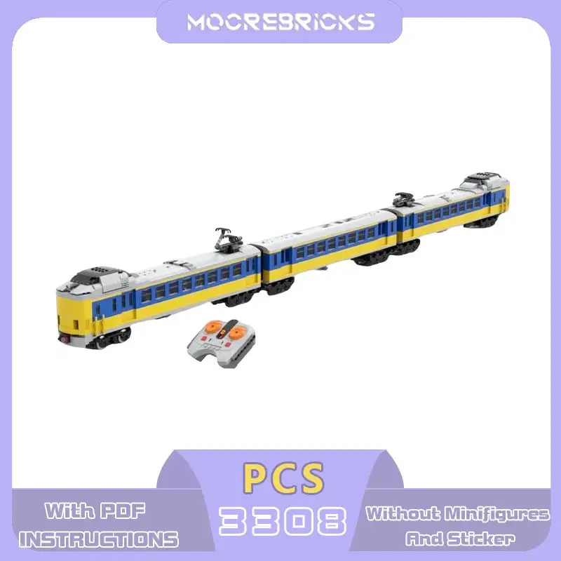MOC 1/38 Koploper Train Building Blocks Motorised Europe Netherlands Modern Intercity Passenger Express Locomotive Bricks Adult
MOC 1/38 Koploper Train Building Blocks Motorised Europe Netherlands Modern Intercity Passenger Express Locomotive Bricks Adult